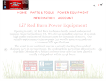 Tablet Screenshot of lilredbarn.net